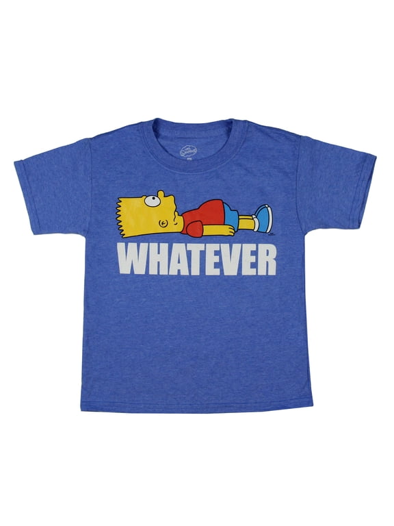 Boys Bart "Whatever" Graphic T-Shirt, Sizes 4-18