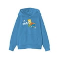 thumbnail image 1 of The Simpsons Kids Graphic Fleece Hoodie, El Barto, Sizes 4-18, 1 of 5