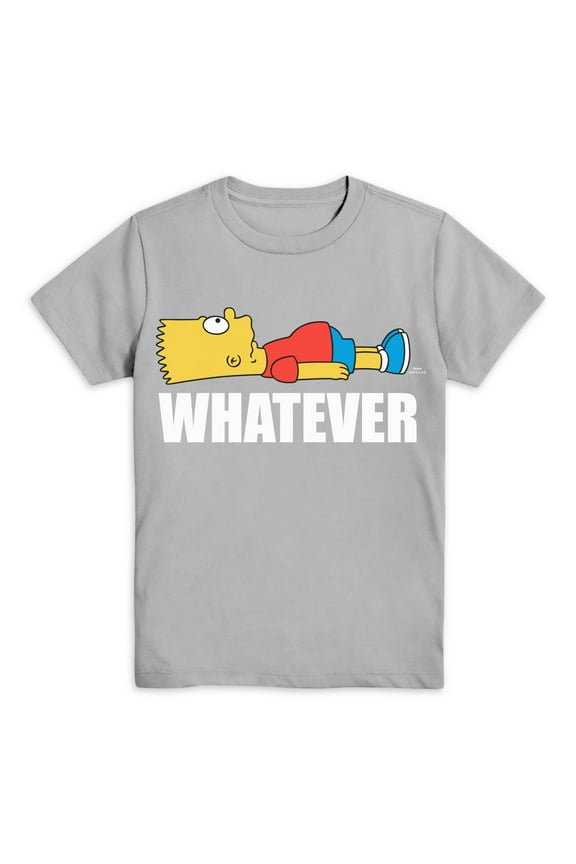 Boys' & Big Boys', Not Today Bart, Short Sleeve, Graphic T-Shirt, Sizes 4-18