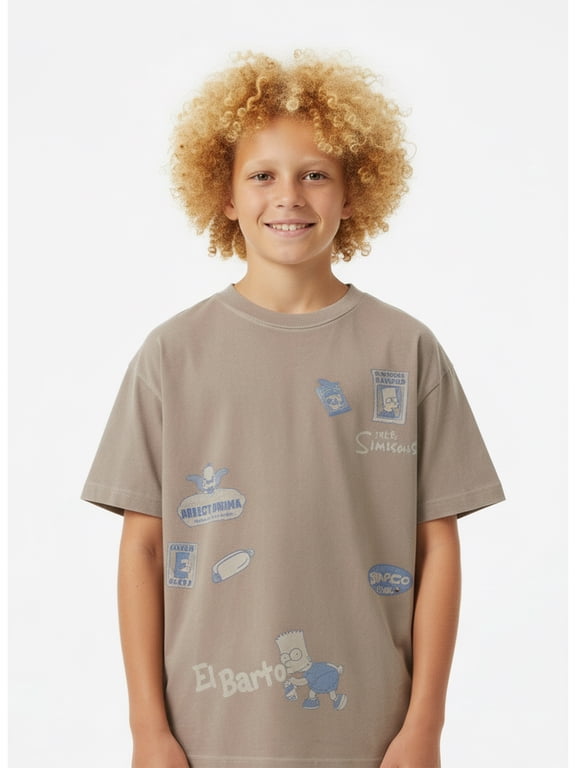 , Boys' Relaxed Graphic T-Shirt, Bartrocious Nature, Sizes 4-18