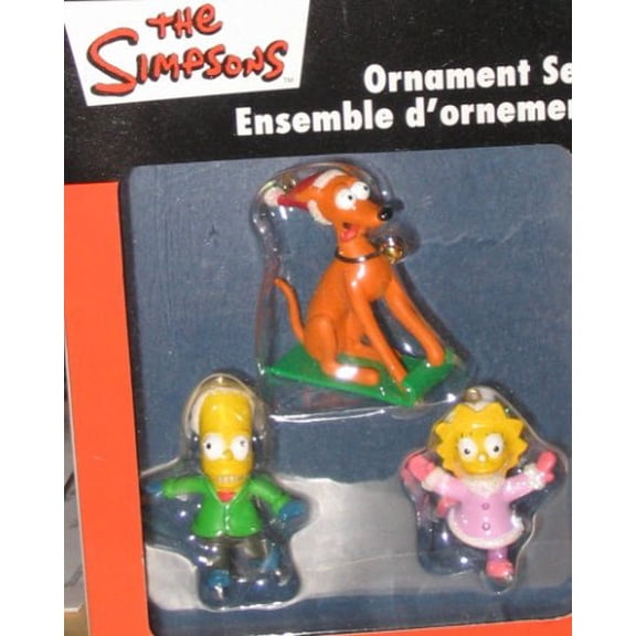 The Simpsons Christmas Ornament Set