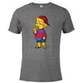 thumbnail image 1 of The Simpsons Cool Kid Lisa - Short Sleeve Blended T-Shirt for Adults - Customized-Graphite Snow Heather, 1 of 5