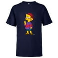 thumbnail image 1 of The Simpsons Cool Kid Lisa - Short Sleeve T-Shirt for Kids - Customized-Athletic Navy, 1 of 5