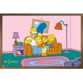 thumbnail image 1 of The Simpsons - Couch Wall Poster, 22.375" x 34", Framed, 1 of 3
