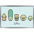 thumbnail image 1 of The Simpsons: D'oh of the Dead - Skulls Wall Poster, 14.725" x 22.375", Framed, 1 of 3