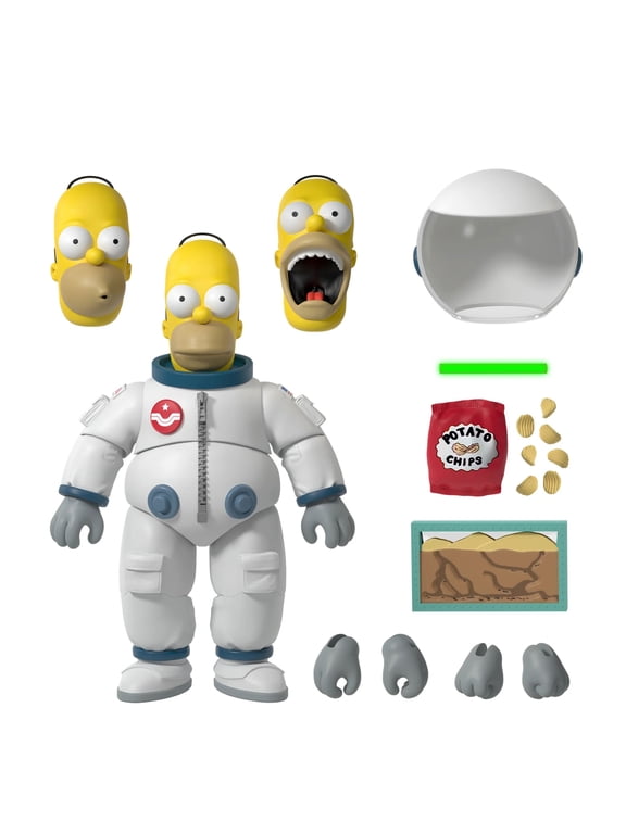 The Simpsons Ultimates Deep Space Homer 7-Inch Action Figure
