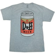 THE SIMPSONS Duff Beer Can T-Shirt
