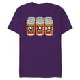 thumbnail image 1 of The Simpsons Duff Beer Six Pack - Short Sleeve Blended T-Shirt for Adults – Customized-Purple, 1 of 5