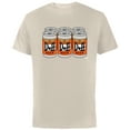 thumbnail image 1 of The Simpsons Duff Beer Six Pack - Short Sleeve Cotton T-Shirt for Adults - Customized-Natural, 1 of 5