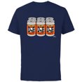 thumbnail image 1 of The Simpsons Duff Beer Six Pack - Short Sleeve Cotton T-Shirt for Adults - Customized-Navy, 1 of 5