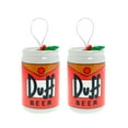 thumbnail image 1 of The Simpsons Duff Beer Ornaments 2 pack, 1 of 4