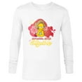 thumbnail image 1 of The Simpsons Edna Krabappel Divorced Bitter Eligible Retro - Long Sleeve T-Shirt for Men - Customized-White, 1 of 5