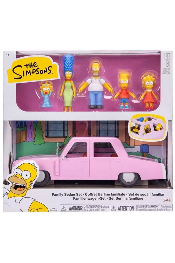 The Simpsons Family Sedan Set