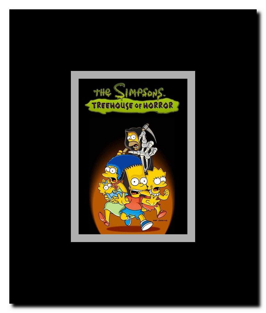 The Simpsons Framed Movie Poster