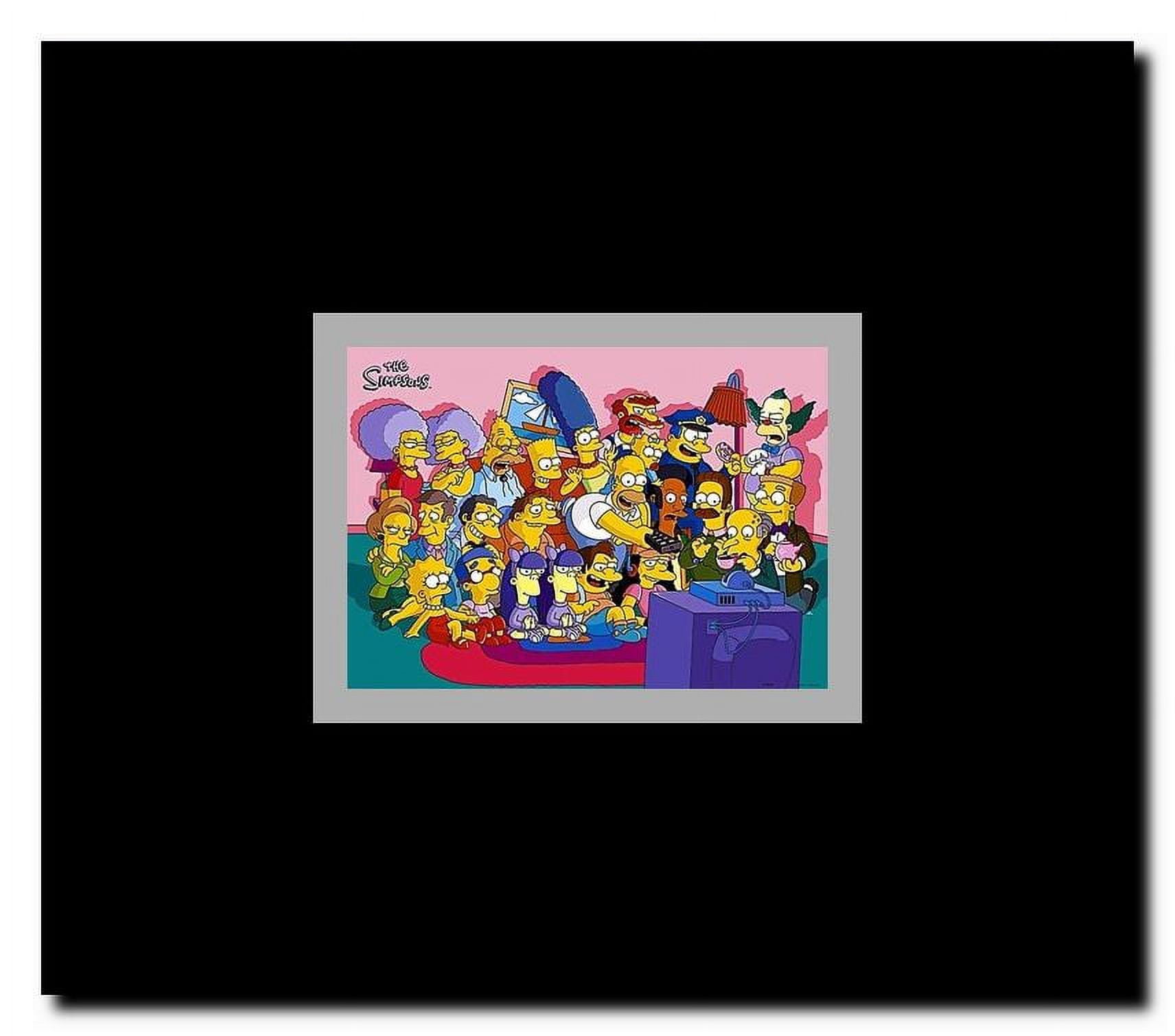 The Simpsons Framed Movie Poster