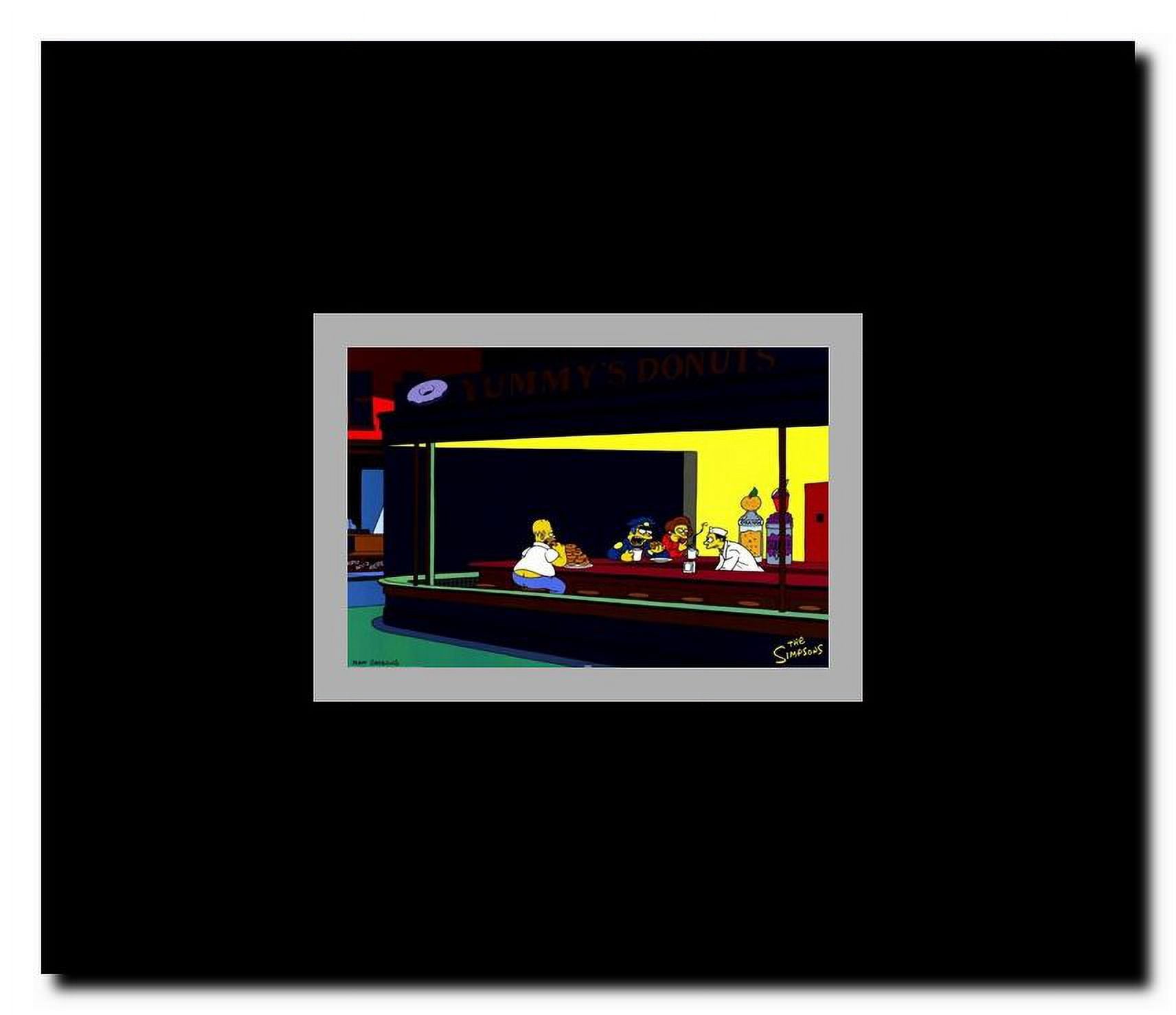 The Simpsons Framed Movie Poster