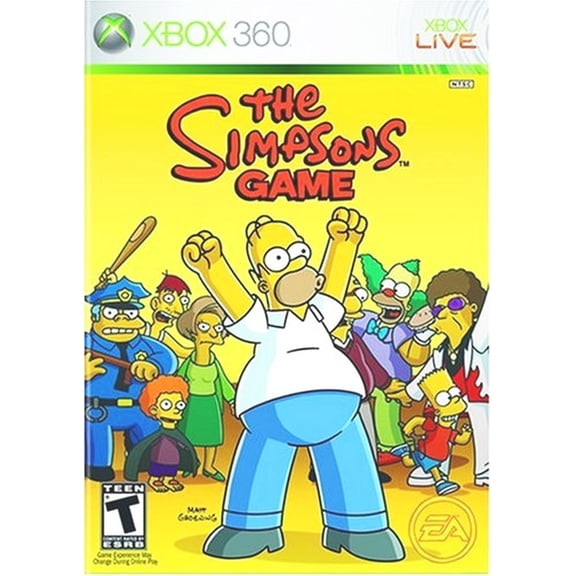 Restored The Simpsons Game - Xbox 360