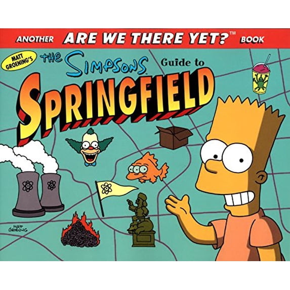 Pre-Owned The Simpsons Guide to Springfield Paperback