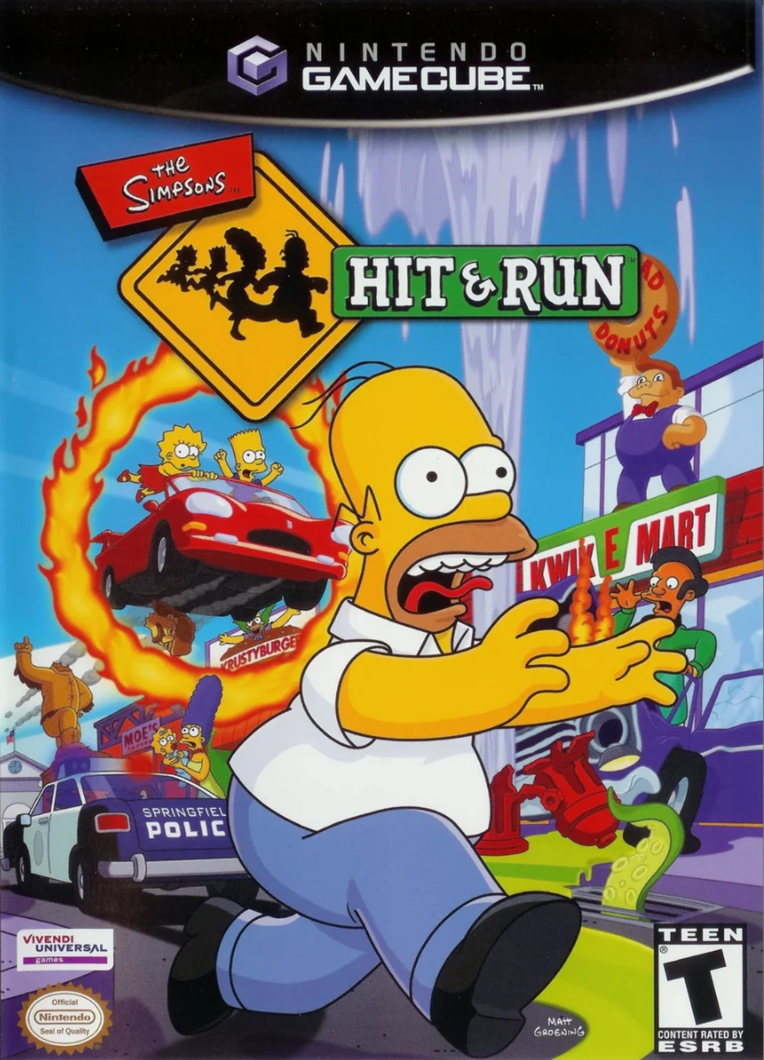 The Simpsons Hit And Run Nintendo Gamecube