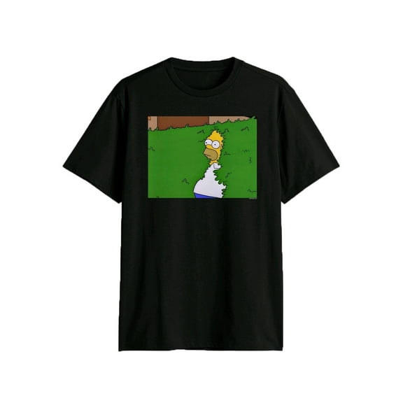 The Simpsons Homer Black Graphic T-Shirt - 2XL