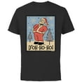 thumbnail image 1 of The Simpsons Homer Santa Christmas Holiday D’oh-Ho-Ho - Short Sleeve Cotton T-Shirt for Adults - Customized-Black, 1 of 5
