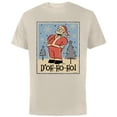 thumbnail image 1 of The Simpsons Homer Santa Christmas Holiday D’oh-Ho-Ho - Short Sleeve Cotton T-Shirt for Adults - Customized-Natural, 1 of 5