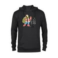 thumbnail image 1 of The Simpsons Homer Santa Christmas Season to be Jelly - Pullover Hoodie for Adults - Customized-Black, 1 of 5