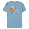 thumbnail image 1 of The Simpsons Homer Santa Christmas Season to be Jelly - Short Sleeve Blended T-Shirt for Adults - Customized-Ocean Blue, 1 of 5