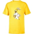 thumbnail image 1 of The Simpsons Homer Simpson Easter Bunny - Short Sleeve T-Shirt for Kids - Customized-Yellow, 1 of 5