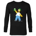 thumbnail image 1 of The Simpsons Homer Simpson Green Duff Beer St. Patrick's Day - Long Sleeve T-Shirt for Men - Customized-Black, 1 of 5
