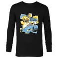 thumbnail image 1 of The Simpsons Homer Simpson Out of Beer All Torn Up - Long Sleeve T-Shirt for Men - Customized-Black, 1 of 5