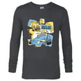 thumbnail image 1 of The Simpsons Homer Simpson Out of Beer All Torn Up - Long Sleeve T-Shirt for Men - Customized-Charcoal Heather, 1 of 5
