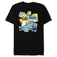 thumbnail image 1 of The Simpsons Homer Simpson Out of Beer All Torn Up - Short Sleeve Blended T-Shirt for Adults - Customized-Black, 1 of 5