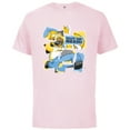 thumbnail image 1 of The Simpsons Homer Simpson Out of Beer All Torn Up - Short Sleeve Cotton T-Shirt for Adults - Customized-Soft Pink, 1 of 5