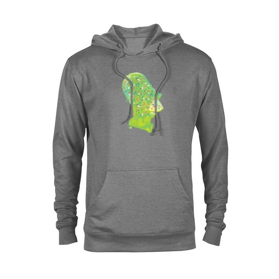 The Simpsons Homer Simpson Sprinkles Head - Pullover Hoodie for Adults - Customized-Athletic Heather