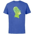 thumbnail image 1 of The Simpsons Homer Simpson Sprinkles Head - Short Sleeve Cotton T-Shirt for Adults - Customized-Royal Heather, 1 of 5