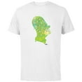 thumbnail image 1 of The Simpsons Homer Simpson Sprinkles Head - Short Sleeve Cotton T-Shirt for Adults - Customized-White, 1 of 5