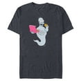 thumbnail image 1 of The Simpsons Homer Simson Ghost Donuts - Short Sleeve Blended T-Shirt for Adults - Customized-Navy Heather, 1 of 5