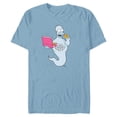 thumbnail image 1 of The Simpsons Homer Simson Ghost Donuts - Short Sleeve Blended T-Shirt for Adults - Customized-Ocean Blue, 1 of 5