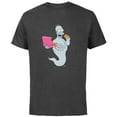 thumbnail image 1 of The Simpsons Homer Simson Ghost Donuts - Short Sleeve Cotton T-Shirt for Adults - Customized-Charcoal, 1 of 5