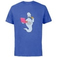 thumbnail image 1 of The Simpsons Homer Simson Ghost Donuts - Short Sleeve Cotton T-Shirt for Adults - Customized-Royal Heather, 1 of 5