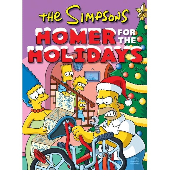 Pre-Owned The Simpsons Homer for the Holidays (Paperback) by Matt Groening