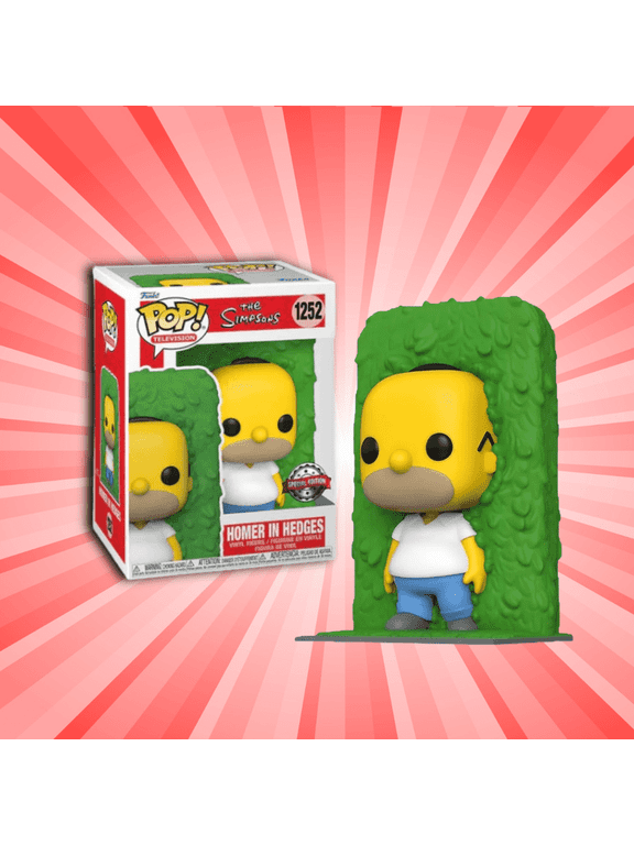 The Simpsons Homer in Hedges Funko Pop! Vinyl Figure 1252