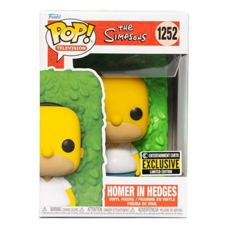 Funko Pop! The Simpsons Homer in Hedges Vinyl Figure 1252