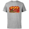 thumbnail image 1 of The Simpsons Homerzilla Quench the Thirst Monster - Short Sleeve Cotton T-Shirt for Adults - Customized-Athletic Heather, 1 of 5