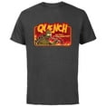 thumbnail image 1 of The Simpsons Homerzilla Quench the Thirst Monster - Short Sleeve Cotton T-Shirt for Adults - Customized-Charcoal Heather, 1 of 5