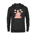 thumbnail image 1 of The Simpsons Homerzilla Kaiju Statue Treehouse of Horror - Pullover Hoodie for Adults - Customized-Black, 1 of 5
