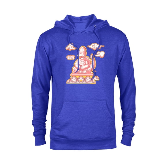 The Simpsons Homerzilla Kaiju Statue Treehouse of Horror - Pullover Hoodie for Adults - Customized-Royal