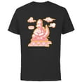 thumbnail image 1 of The Simpsons Homerzilla Kaiju Statue Treehouse of Horror - Short Sleeve Cotton T-Shirt for Adults - Customized-Black, 1 of 5