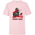 thumbnail image 1 of The Simpsons Homerzilla Treehouse of Horror - Short Sleeve T-Shirt for Kids - Customized-Soft Pink, 1 of 5